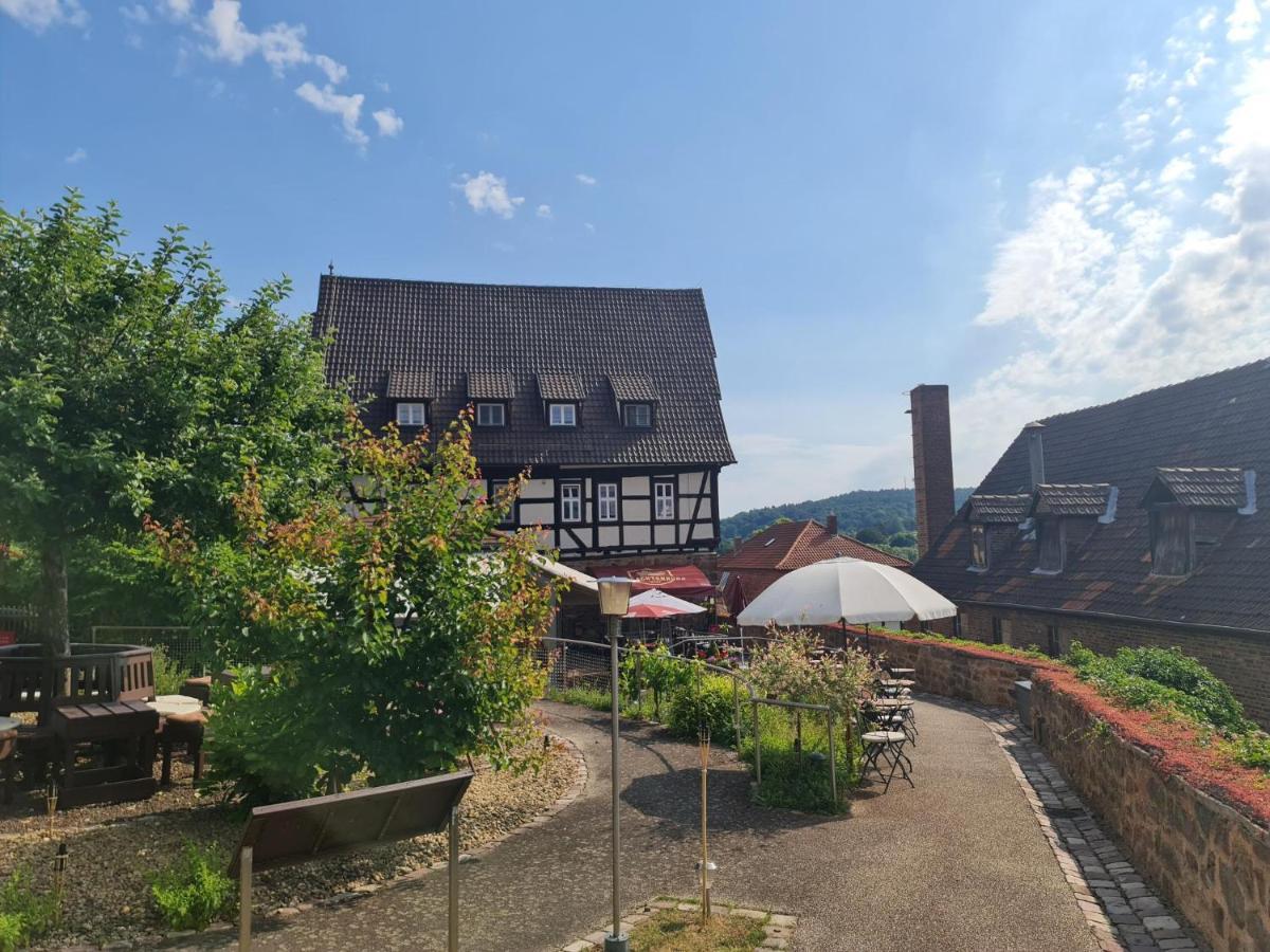 Hotel & Cafe Schachtenburg 施利茨 外观 照片