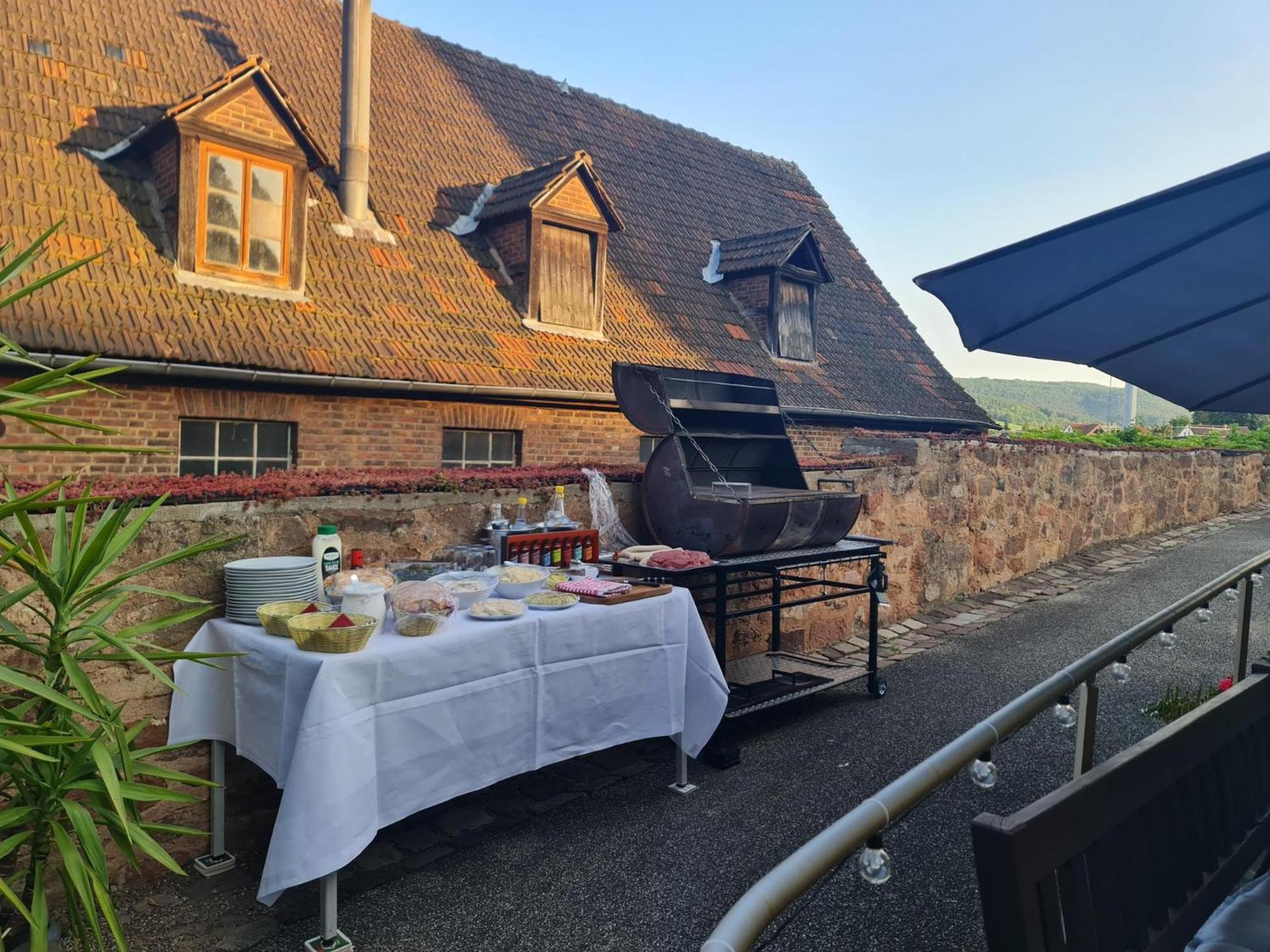 Hotel & Cafe Schachtenburg 施利茨 外观 照片