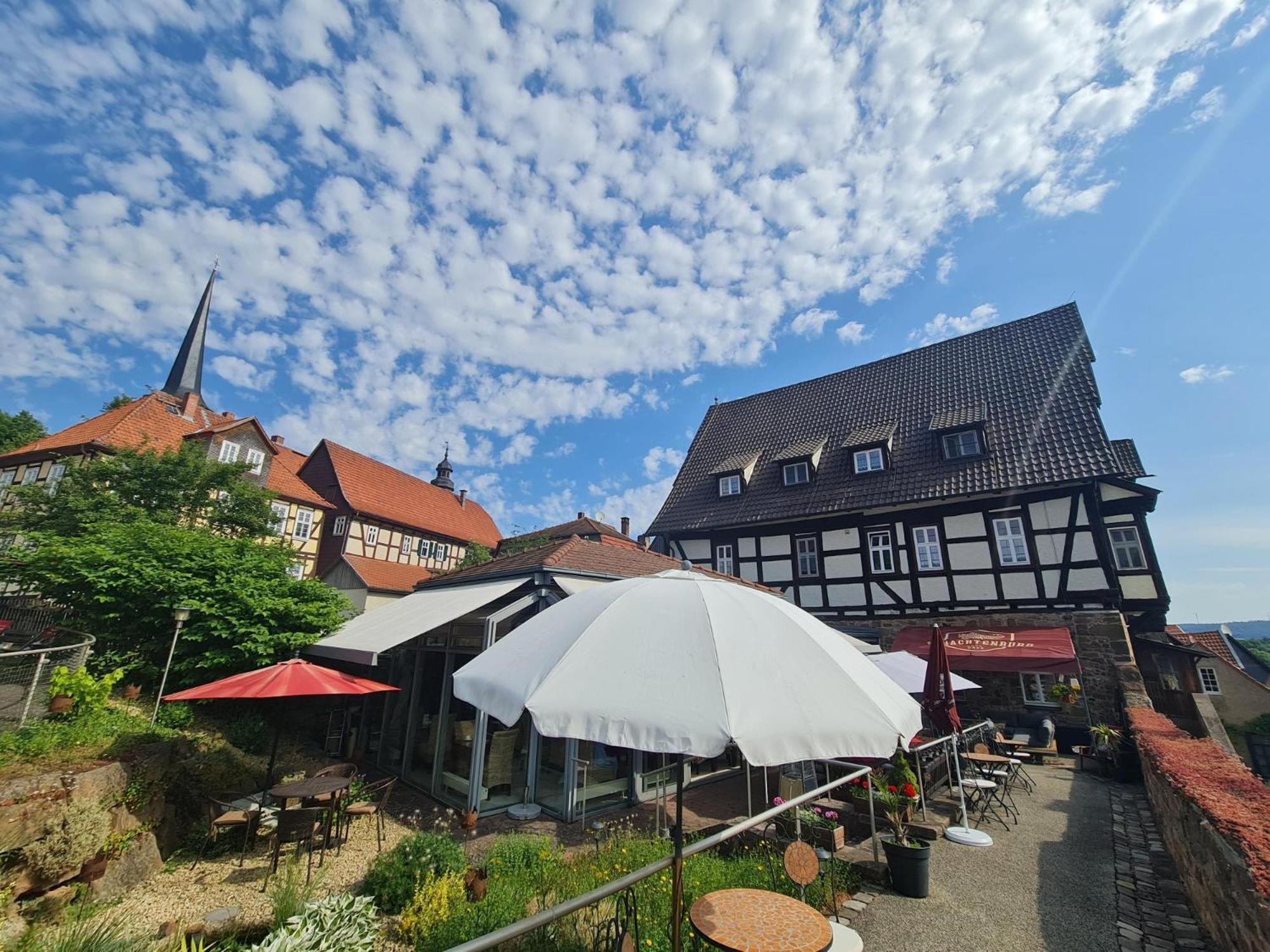 Hotel & Cafe Schachtenburg 施利茨 外观 照片